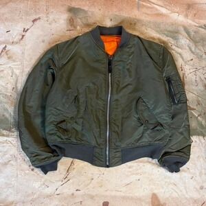 Vintage MA-1 Alpha industries, bomber flight jacket